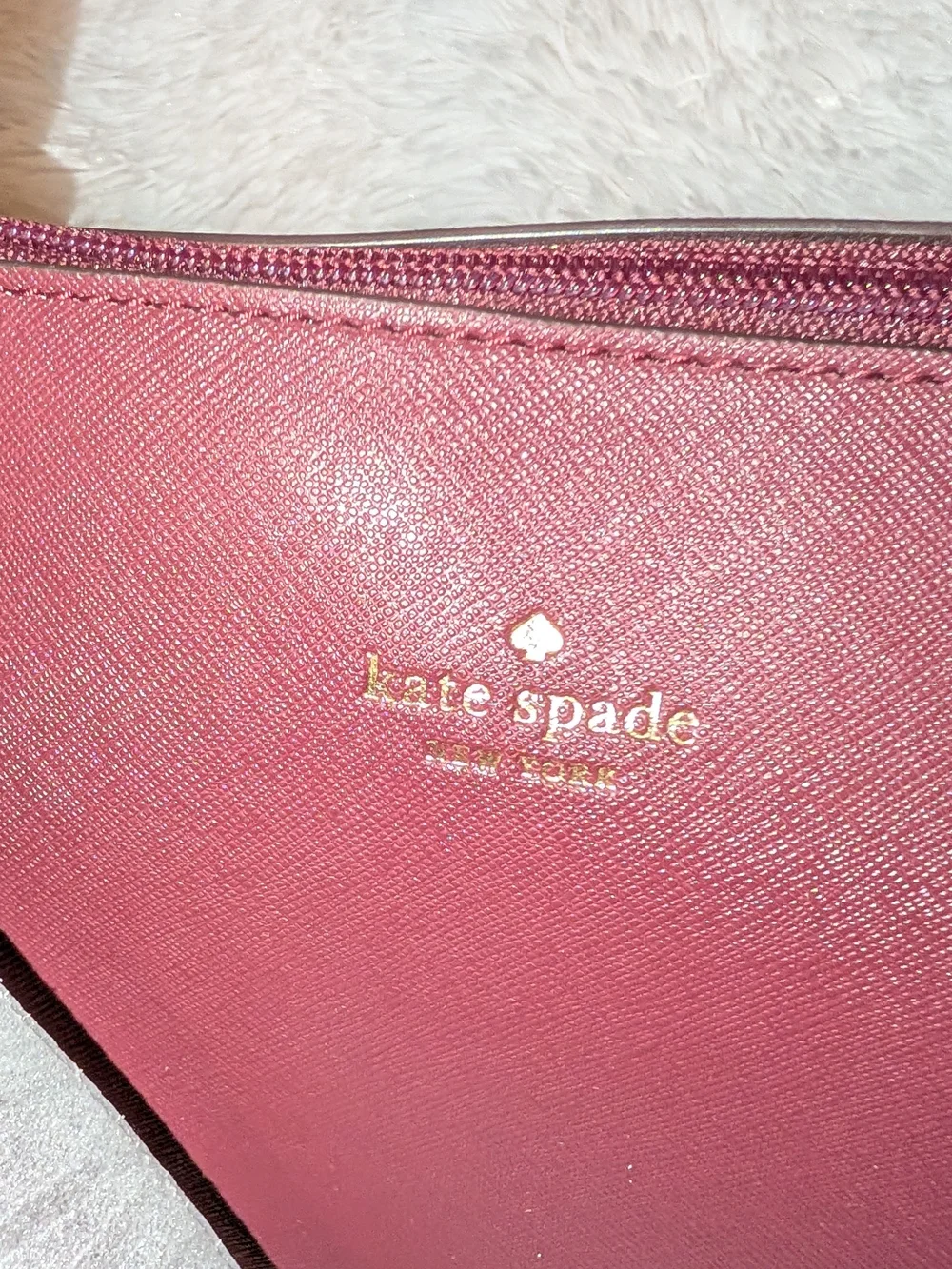 Kate Spade New York Greta Court Penny Tote Bag Cherrywood NWT